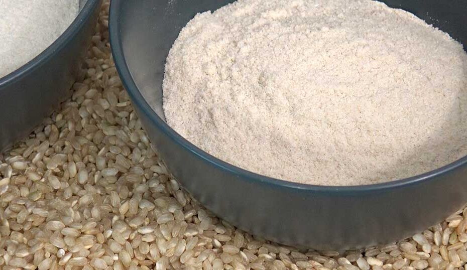 harina de arroz integral